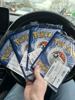 Pokemon TCG Pikachu Promo “Pikachu At The Museum” Jumbo Card Sealed x 4 - Image 2