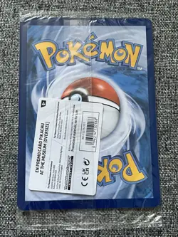 Pokemon TCG Pikachu at the Museum Jumbo Promo Card Sealed - Image 2