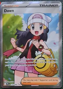 Dawn 118/094 Ultra Rare Holo Trainer Card Phantasmal Flames NM Pokemon TCG - Image 1