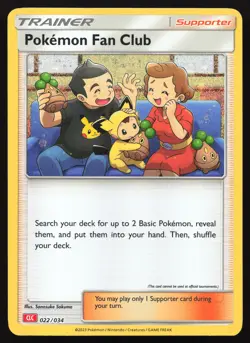 Pokemon Fan Club - CLC - 022/034 - Holo - Pokemon Trading Card Game Classic - Image 1