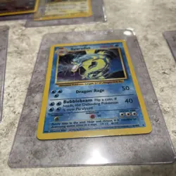 Pokemon Gyarados Holo Rare TCG Base Set Card 6/102 Vintage - Image 2