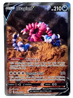 Drapion V GG49/GG70 Crown Zenith Alt Art Galarian Gallery Pokemon Card NM/M - Image 1