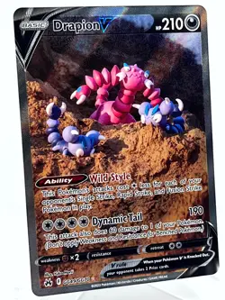 Drapion V GG49/GG70 Crown Zenith Alt Art Galarian Gallery Pokemon Card NM/M - Image 2