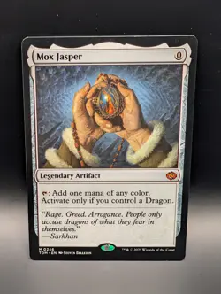 MTG - Mox Jasper - Non-Foil - Legendary Artifact - TDM 246 - Mythic - NM - Image 1