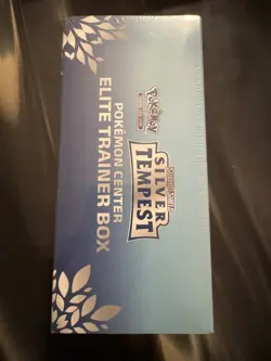 2022 Pokemon Center Exclusive Elite Trainer Box: Sword & Shield Silver Tempest - Image 3