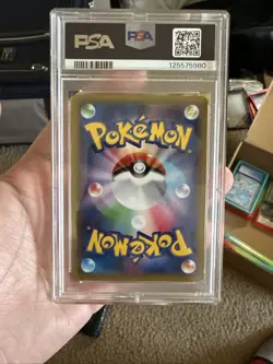 Pokemon 2016 XY Promo Poncho-Wearing Pikachu 275/XY-P Japanese PSA 8 - Image 2