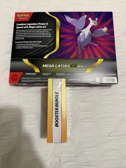Pokemon TCG Scarlet Violet Surging Sparks Booster Bundle + Mega Latias Ex box - Image 2