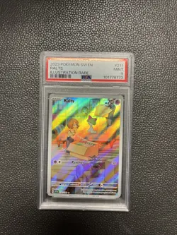 Pokemon 2023 SVI En-Scarlet & Violet #211 Ralts Illustration Rare - Image 1
