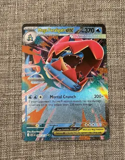 Pokemon TCG Mega Feraligatr Ex 043/217 Ascended Heroes Mint Condition - Image 1