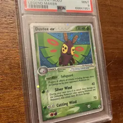Pokemon Dustox ex 86/92 Holo EX Legend Maker 2006 PSA 9 Mint - Image 2