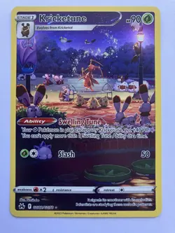 Kricketune GG02/GG70 Crown Zenith: Galarian Gallery - Pokemon Card - NM - Image 1