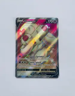 Pokemon TCG Alcremie V 064/072 Full Art Shining Fates Holo Ultra Rare Mint/NM - Image 1