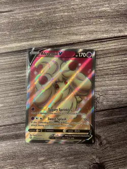 Pokemon Alcremie v TCG Shining Fates Holo Ultra Rare Card 064/072 NM / MINT - Image 1