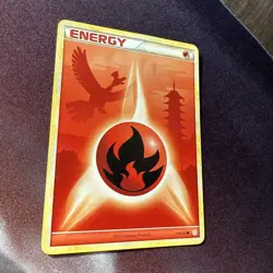 Pokemon Ho-oh Fire Energy 116/123 Lp/NM Hgss Heart Gold Soul Silver - Image 3