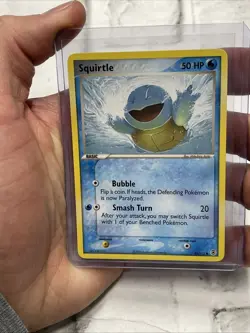 Pokemon Squirtle 83/112 FireRed & LeafGreen Regular Card Pokemon Vintage NM/MT - Image 1