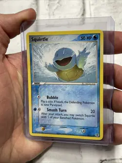 Pokemon Squirtle 83/112 FireRed & LeafGreen Regular Card Pokemon Vintage NM/MT - Image 2
