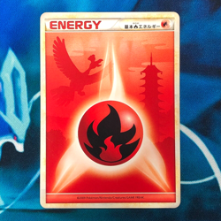 Ho-oh Fire Energy - Legend Heartgold HGSS Japanese Pokemon Card - MP - Image 1