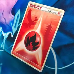 Ho-oh Fire Energy - Legend Heartgold HGSS Japanese Pokemon Card - MP - Image 4