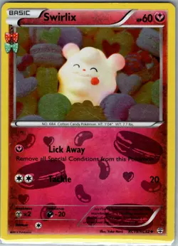 Swirlix RC19/RC32 Reverse Holo Generations: Radiant - Pokemon Card - NM - Image 1