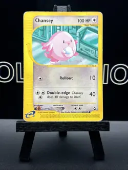 Chansey - Aquapolis 69/147 2002 - E Reader - Pokemon TCG - WOTC - Image 2