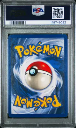1999 POKEMON BASE SET SHADOWLESS YELLOW CHEEKS-#58 PIKACHU PSA 7 - Image 2