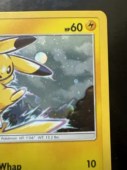 Pokemon Pikachu SM98 Black Star Promo Sun And Moon Holo (NM) - Image 3