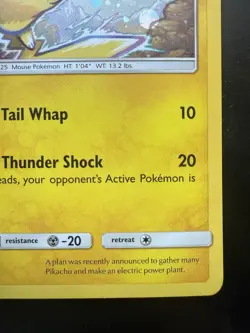 Pokemon Pikachu SM98 Black Star Promo Sun And Moon Holo (NM) - Image 5