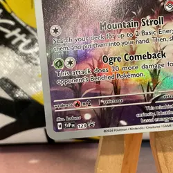 Teal Mask Ogerpon Svp 123 Pokemon Center Exclusive Stamped NM - Image 4