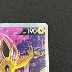 Pokemon TCG Jolteon V Sword & Shield Promo SWSH183 Holo - NM - Image 3