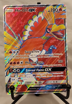 Ho-Oh GX (Full Art) 131/147 SM - Burning Shadows Pokemon TCG NM - Image 1