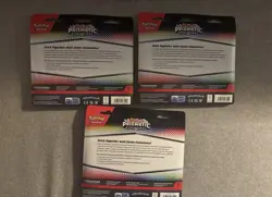 Pokemon TCG Prismatic Evolutions Tech Sticker Collection Set Lot Of 3 Sealed New - Image 2