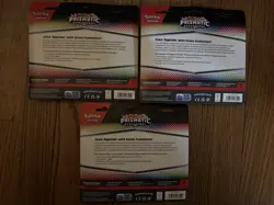 Pokemon TCG Prismatic Evolutions Tech Sticker Collection Set Lot Of 3 Sealed New - Image 2