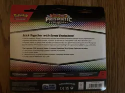 Pokemon TCG Prismatic Evolutions Tech Sticker Collection Set Lot Of 3 Sealed New - Image 3