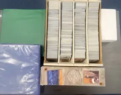 Magic The Gathering LOT Thousands Of Cards Big Box 2 SMALL BOXES AND BINDERS - Image 1