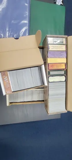 Magic The Gathering LOT Thousands Of Cards Big Box 2 SMALL BOXES AND BINDERS - Image 2