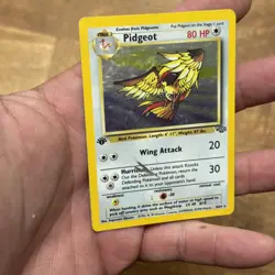 1999 Pokemon TCG Pidgeot Jungle Set 8/64 1st Edition Holo Rare - Image 4