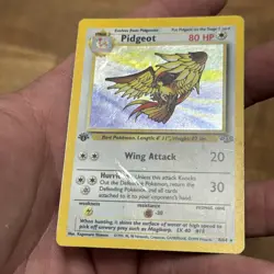 1999 Pokemon TCG Pidgeot Jungle Set 8/64 1st Edition Holo Rare - Image 5