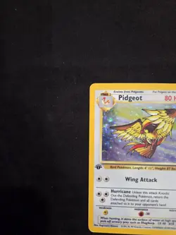 Pokemon Pidgeot Jungle 1st Edition Holo Card 8/64 Rare - Image 4