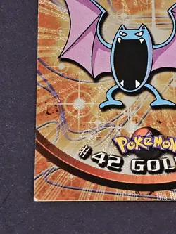 Golbat #42 Holo Pokemon Topps Series 1 Card (Black Label) - Image 5