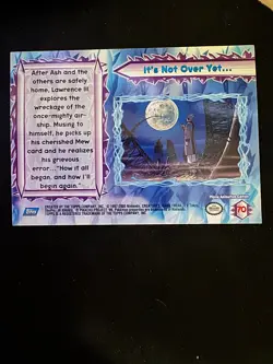 POKEMON - The Movie 2000 Ancient Mew #70 It's Not Over Yet... Card - Image 3