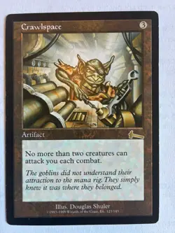 Crawlspace Urza's Legacy Regular NM/LP X1 Magic The Gathering MTG Card - Image 1