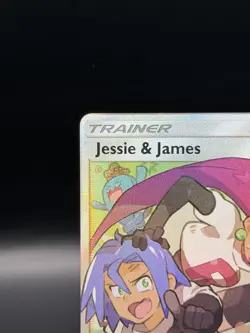 2019 Jesse And James Pokemon TCG Full Art Trainer Card 68/68 Hidden Fates NM - Image 2