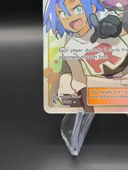 2019 Jesse And James Pokemon TCG Full Art Trainer Card 68/68 Hidden Fates NM - Image 3