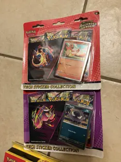 Pokemon TCG Ascended Heroes - Set Of 2 Tech Sticker Packs - New & Sealed In-Hand - Image 1