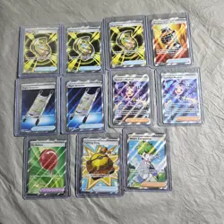 TCG Pokemon Mega Evolution Illustration Rare Full Art Trainer Cards Lot Of 11. - Image 1