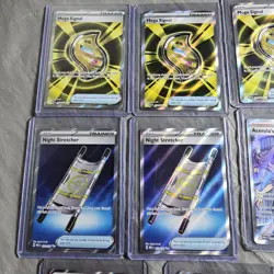 TCG Pokemon Mega Evolution Illustration Rare Full Art Trainer Cards Lot Of 11. - Image 2