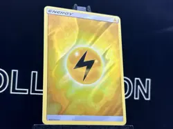 Pokemon Lightning Energy 2017 Reverse Holo Shining Legends LP - Image 4