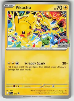 Pikachu (World Championship 2025) SV: Scarlet & Violet Promo Cards 225 Promo NM - Image 1