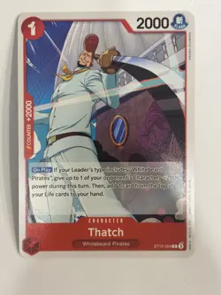 Thatch ST15-004 ONE PIECE Tcg Common NM Red - Image 1