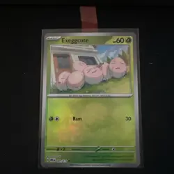 Exeggcute (Master Ball) 001/131 Prismatic Evolutions Reverse Holo Pokemon TCG NM - Image 1
